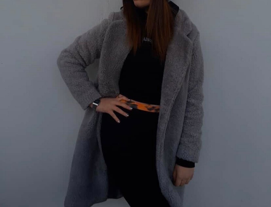 Dilvin gri peluş - Görsel 4