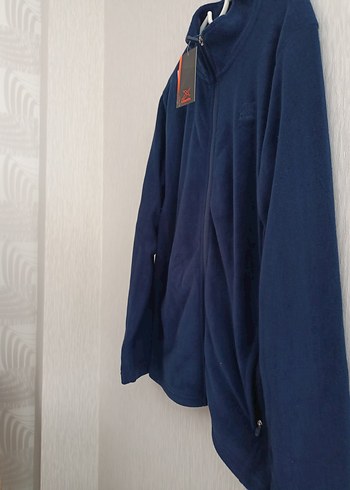 Kinetix Ekek Lacivert önden fermuarlı Polar sweatshirt