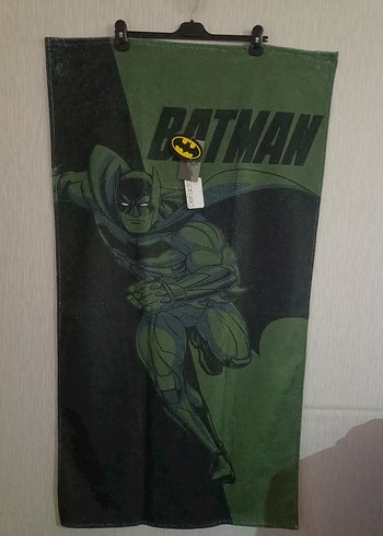 Batman Baskılı Erkek Plaj Havlusu