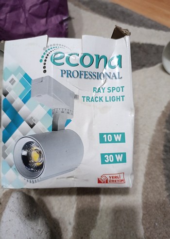 Beyaz Ayarlanabilir Raylı Spot Lambalar - Görsel 2