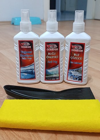 Comeade 5'li Kışlık Oto Bakım Seti - Görsel 2