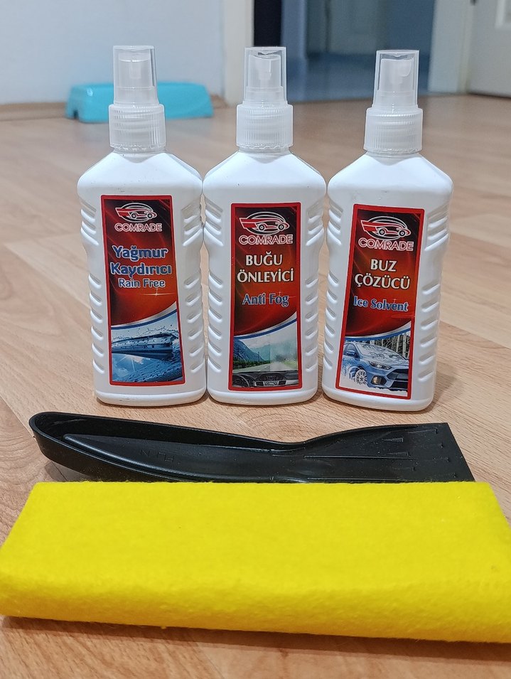 Comeade 5'li Kışlık Oto Bakım Seti - Görsel 2