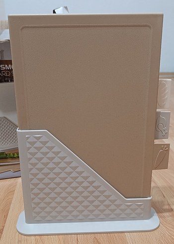 MOI Plastik Standlu Kesme Tahtası 4'lü Set - Görsel 2