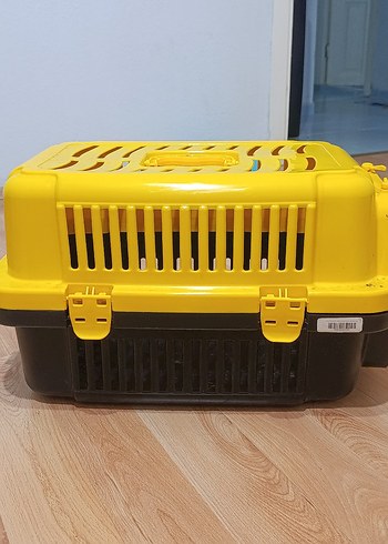 Sarı Renkli Taşınabilir Evcil Hayvan Taşıma Kabı - Görsel 2