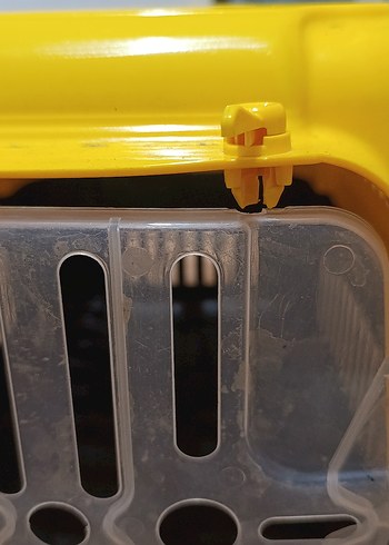 Sarı Renkli Taşınabilir Evcil Hayvan Taşıma Kabı - Görsel 4