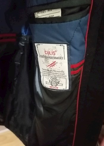 Kemerli Siyah Midi Erkek Kaban culıs marka kusursuz - Görsel 3