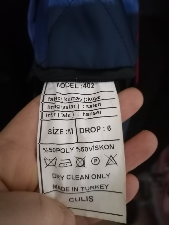 Kemerli Siyah Midi Erkek Kaban culıs marka kusursuz - Görsel 4