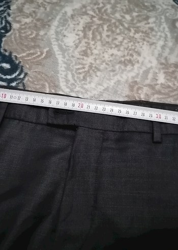 Gri Regular Fit Erkek Ofis Pantolonu - Görsel 6