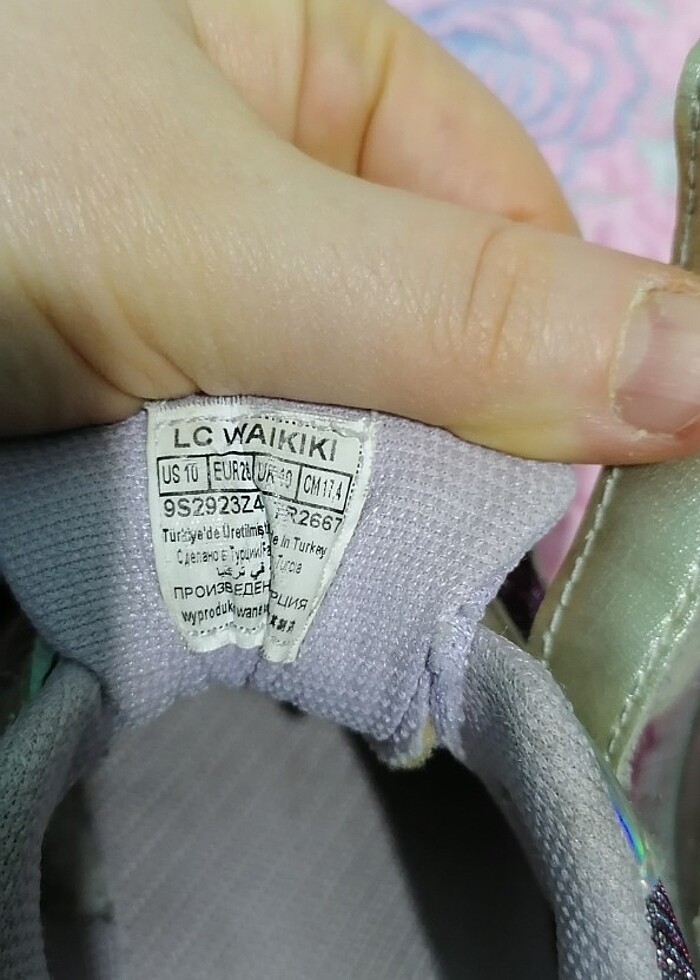 28 numara Waikiki kız çocuk ayakkabısı - Görsel 5