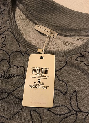 xl Beden gri Renk Mudo bayan 
