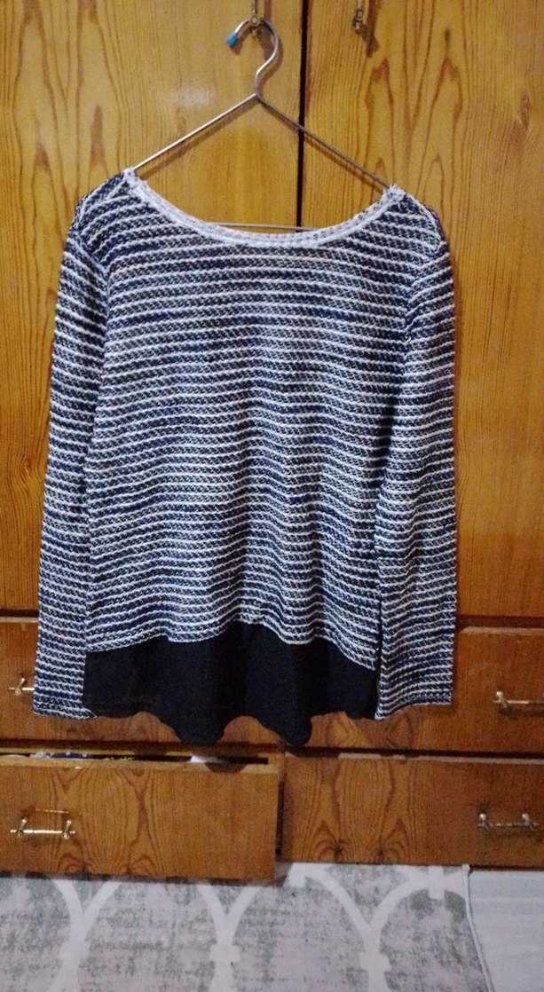 tiroko kadın uzun kolu kazak - Görsel 2