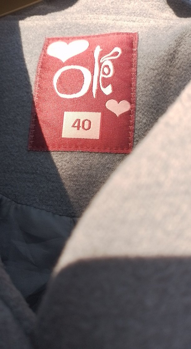 Gri Volanlı Uzun Kollu Kaban - Görsel 2