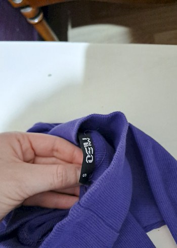 Mor Balıkçı Yaka Kadın crop - Görsel 2