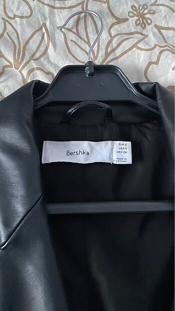 Bershka deri blazer ceket