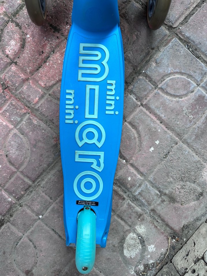 Mavi Mini Micro Çocuk Scooter - Görsel 3