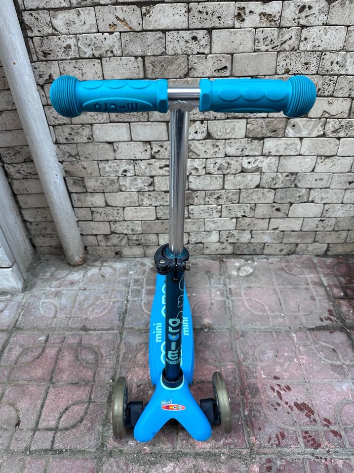 Mavi Mini Micro Çocuk Scooter - Görsel 2