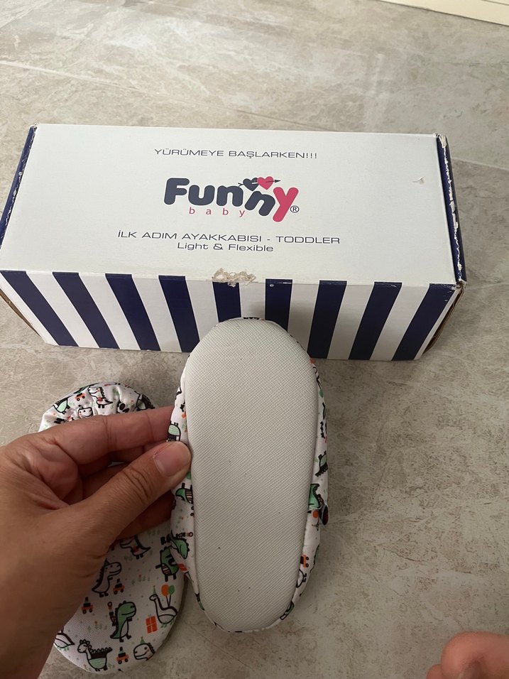 FUNNY BABY KAYDIRMAZ TABAN PATİK - Görsel 2