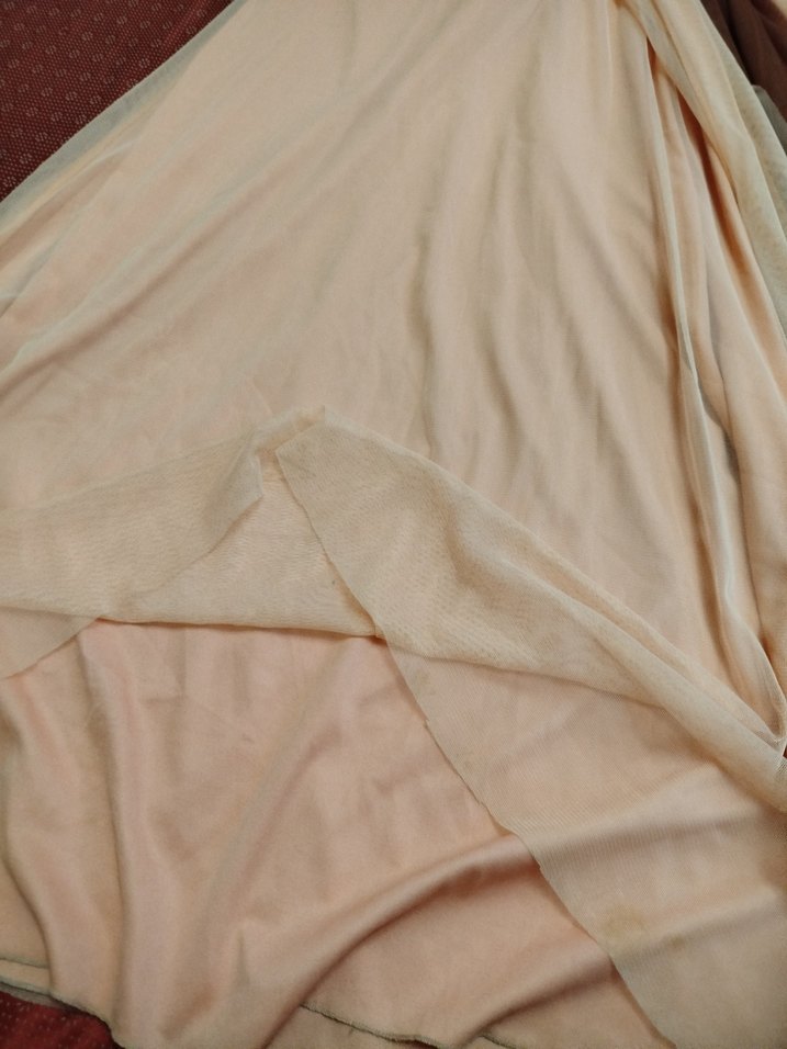 Gül kurusu Drapeli Uzun Kadın Abiye Elbise - Görsel 4