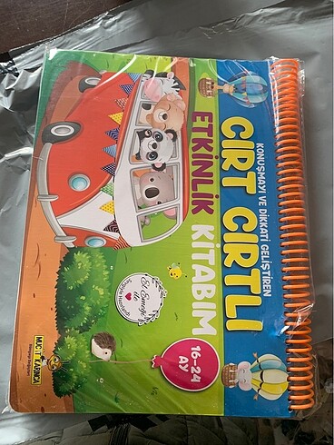 16-24 ay Cırt Cırtlı Etkinlik Kitabım