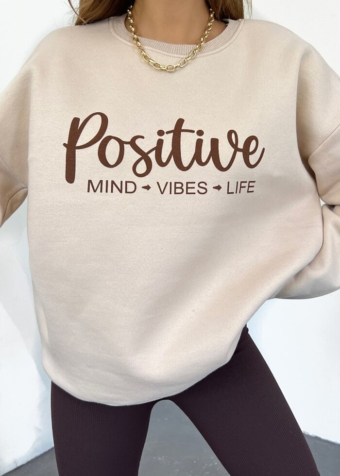 3 ip şardonlu kışlık sweatshirt - Görsel 3