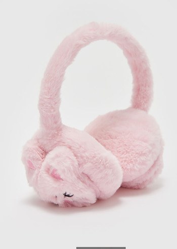 Pembe Kürklü Kulaklık