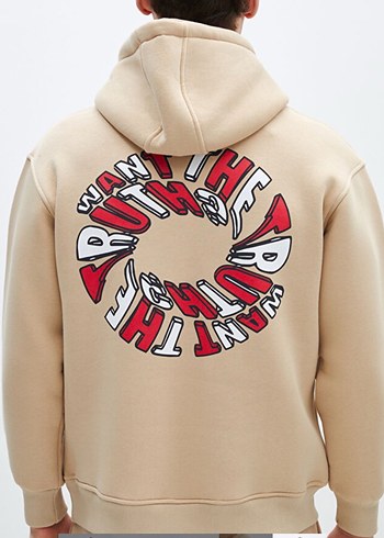 Diğer Bej Erkek Sweatshirt