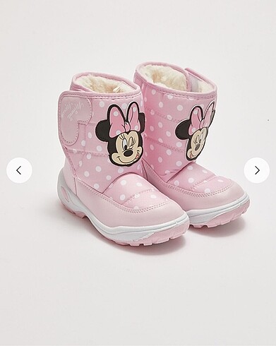 Minnie Mouse Kız Çocuk Kar Botu