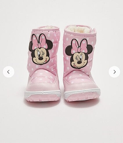 31 Beden Minnie Mouse Kız Çocuk Kar Botu