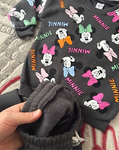 5 Yaş Beden Kız Çocuk Mickey Mouse Takım