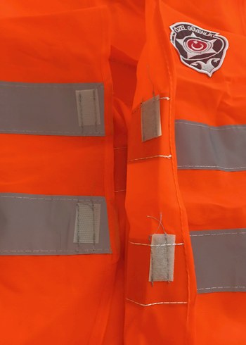 xl Beden turuncu Renk güvenlik yelek yeni sıfır ürün