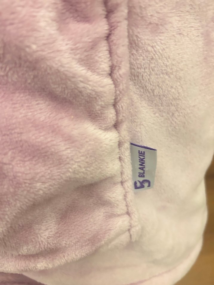 Mor Kapüşonlu Oversize Sweatshirt Elbise - Görsel 4