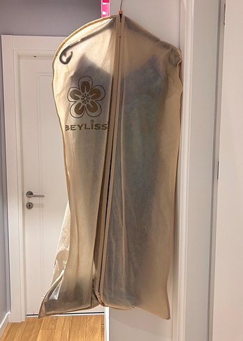 Mavi Drapeli Uzun Abiye Elbise - Görsel 7