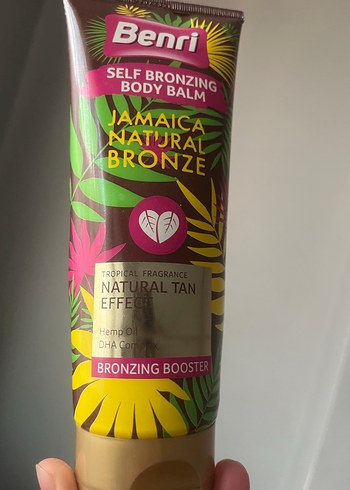 Benri Jamaica Doğal Bronzlaştırıcı Vücut Balmı - Görsel 5