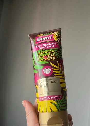 Benri Jamaica Doğal Bronzlaştırıcı Vücut Balmı - Görsel 9