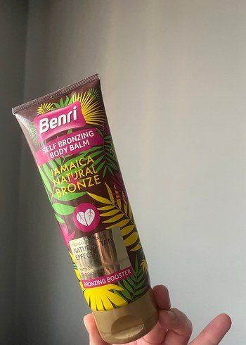 Benri Jamaica Doğal Bronzlaştırıcı Vücut Balmı - Görsel 2