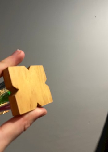 Renkli Kumlu Ahşap Kum Saati Oyuncak - Görsel 10