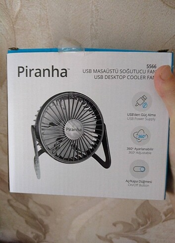 Piranha masaüstü soğutucu vantilatör 