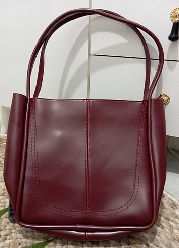 Bordo çanta