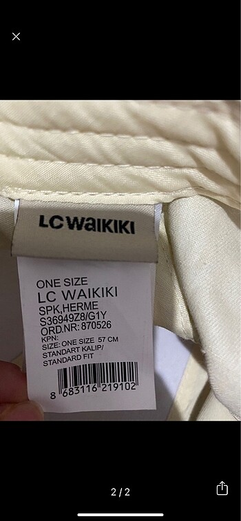 LC Waikiki Lcw şapka