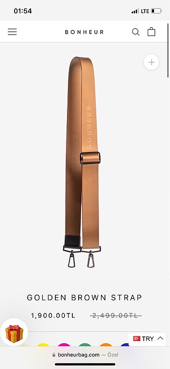 Diğer Bbag Bonheur strap çanta askısı