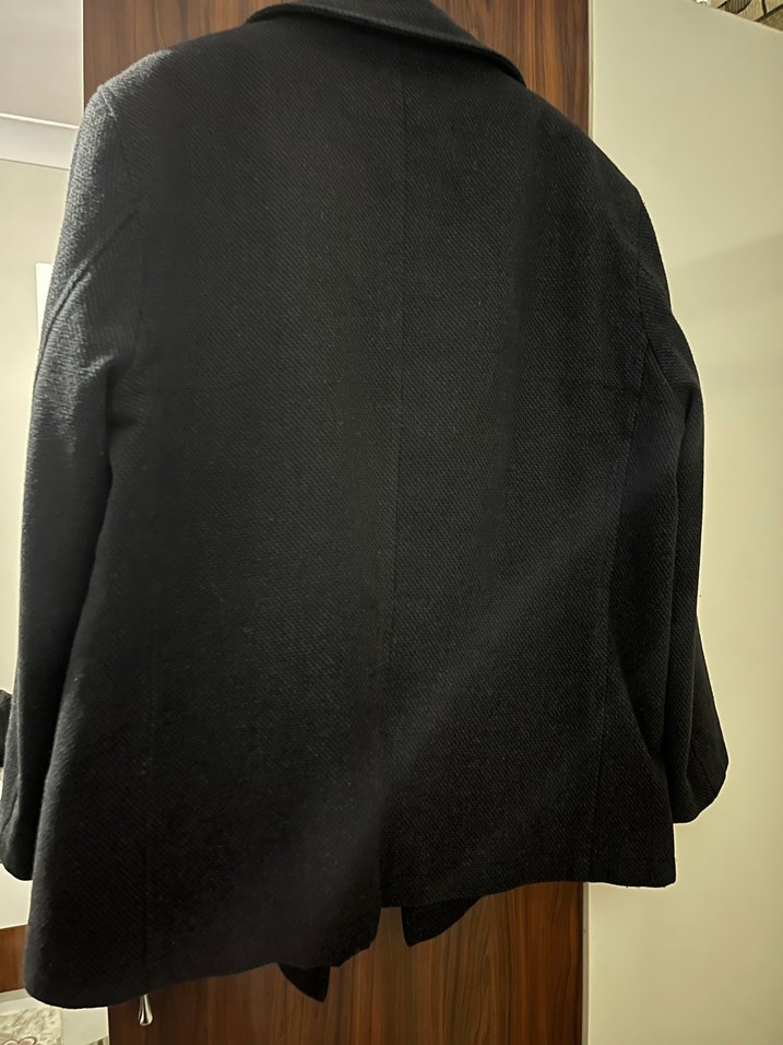 Siyah Süet Erkek Ofis Klasik Kesim Ceket - Görsel 4