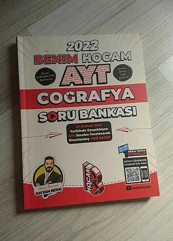 Ayt coğrafya soru bankası benim hocam 