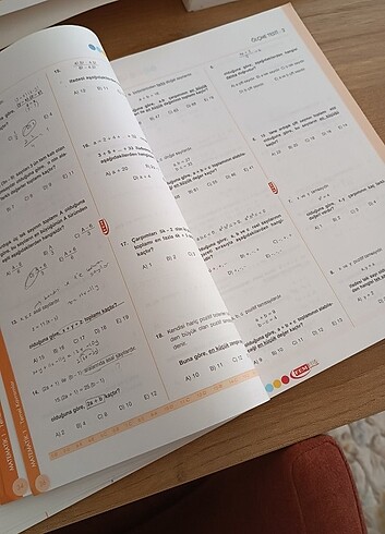  Beden Renk FEM dergisi Matematik soru bankası