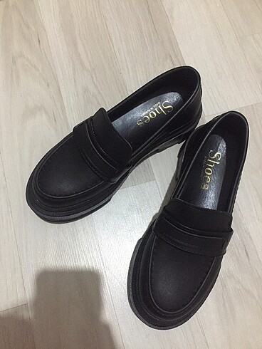 36 Beden SİYAH OXFORD AYAKKABI