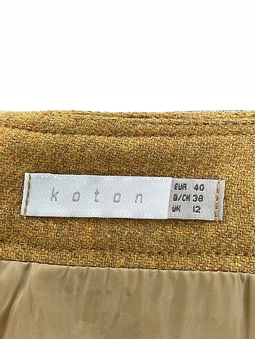 40 Beden çeşitli Renk Koton Mini Etek %70 İndirimli.