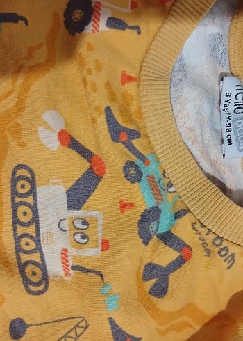 Renkli Baskılı Erkek Çocuk sweatshirtler - Görsel 3