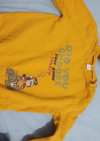 Renkli Baskılı Erkek Çocuk sweatshirtler - Görsel 4