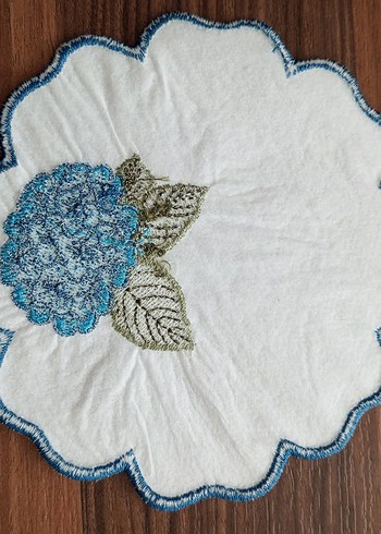 Nakışlı Meyve Desenli Bardak Altlıkları - Görsel 8