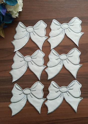 Kadın Beyaz Parlak Kahve Sunum Peçetesi - Görsel 3