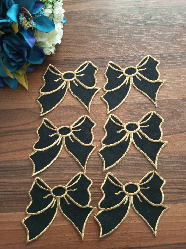 Kadın Beyaz Parlak Kahve Sunum Peçetesi - Görsel 4